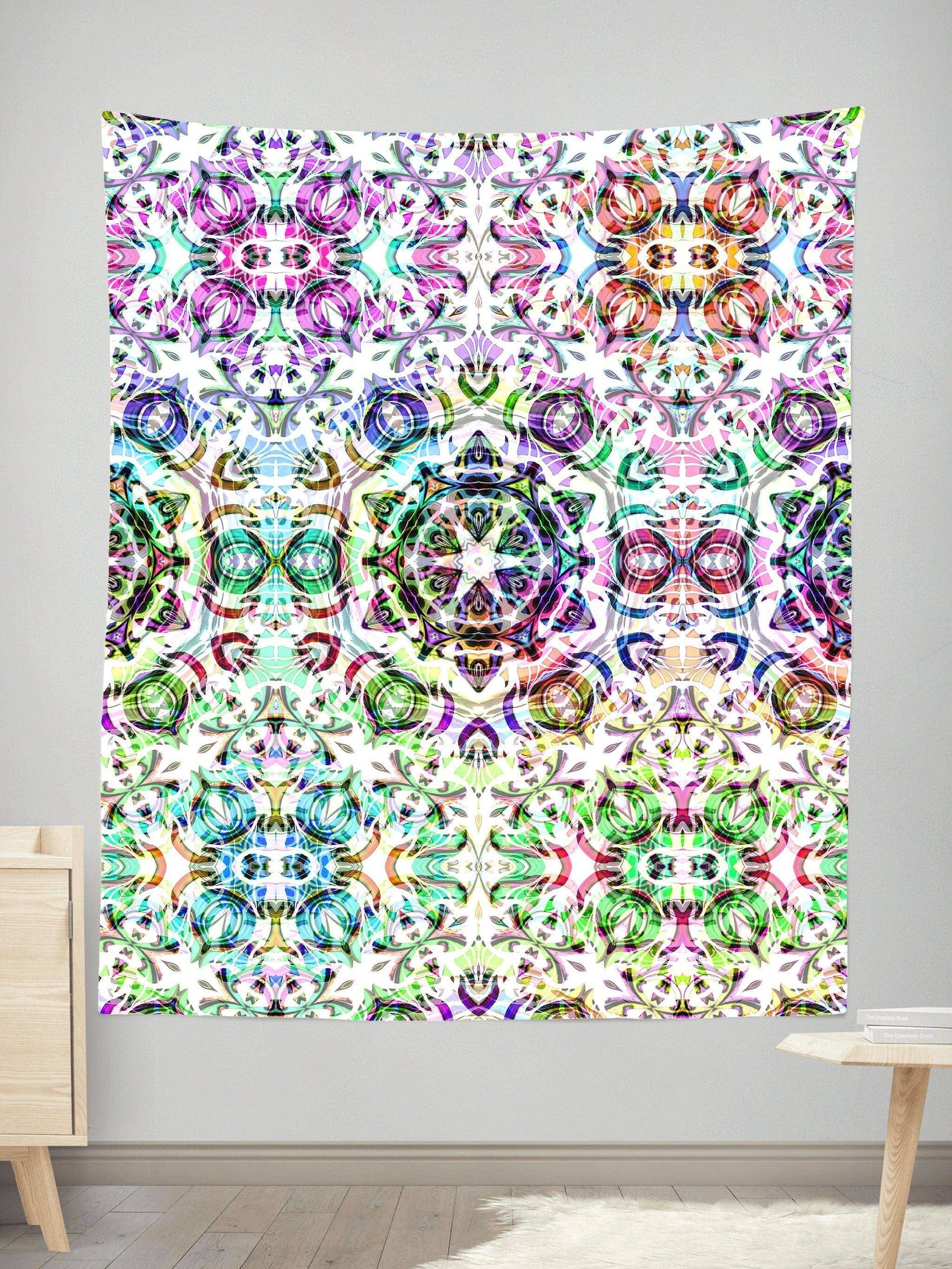 Ghost Flowers Tapestry, Glass Prism Studios, | iEDM