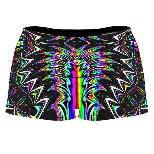 Growth High-Waisted Women's Shorts, Glass Prism Studios, | iEDM