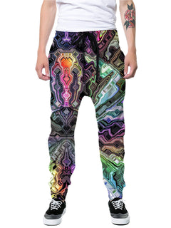 Glass Prism Studios - Holographic Storm Joggers