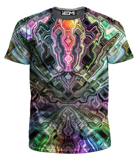 Glass Prism Studios - Holographic Storm Men's T-Shirt