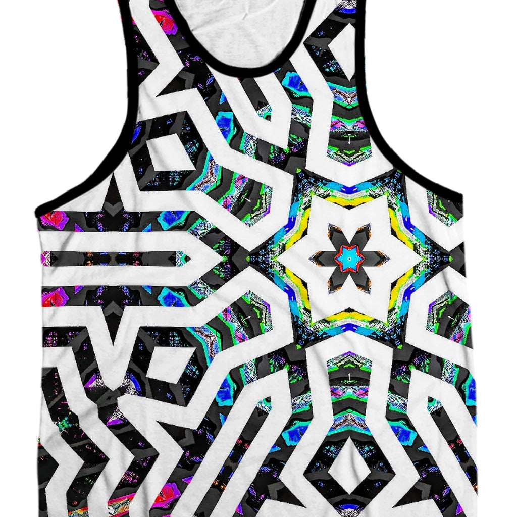 Iridized II Men's Tank and Shorts Combo, Glass Prism Studios, | iEDM