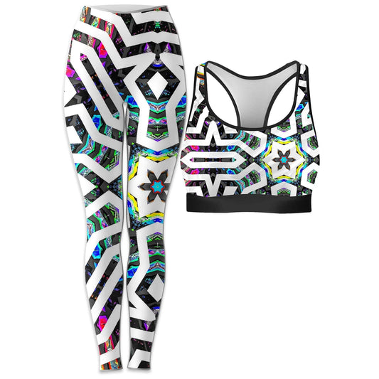 Iridized II Rave Bra and Leggings Combo, Glass Prism Studios, | iEDM