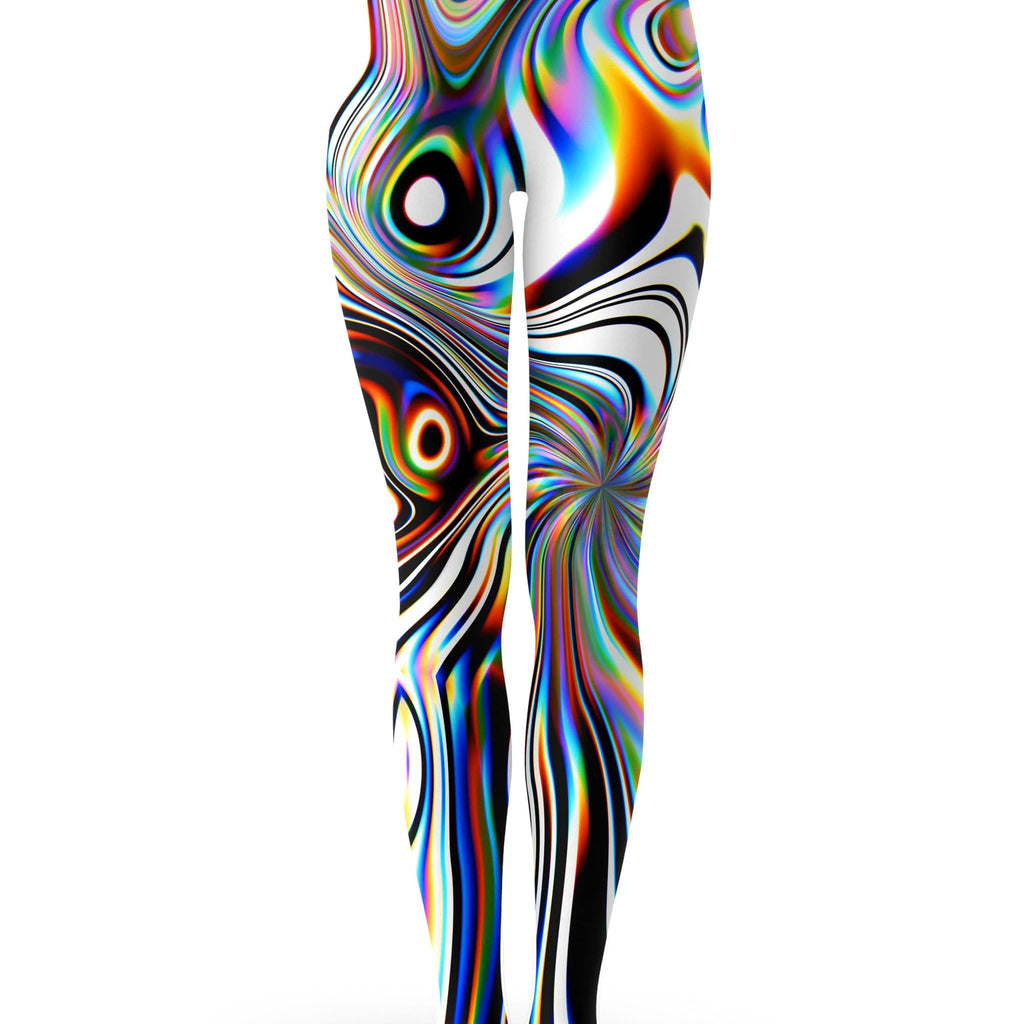 Oil Aura Crop Top and Leggings Combo, Glass Prism Studios, | iEDM