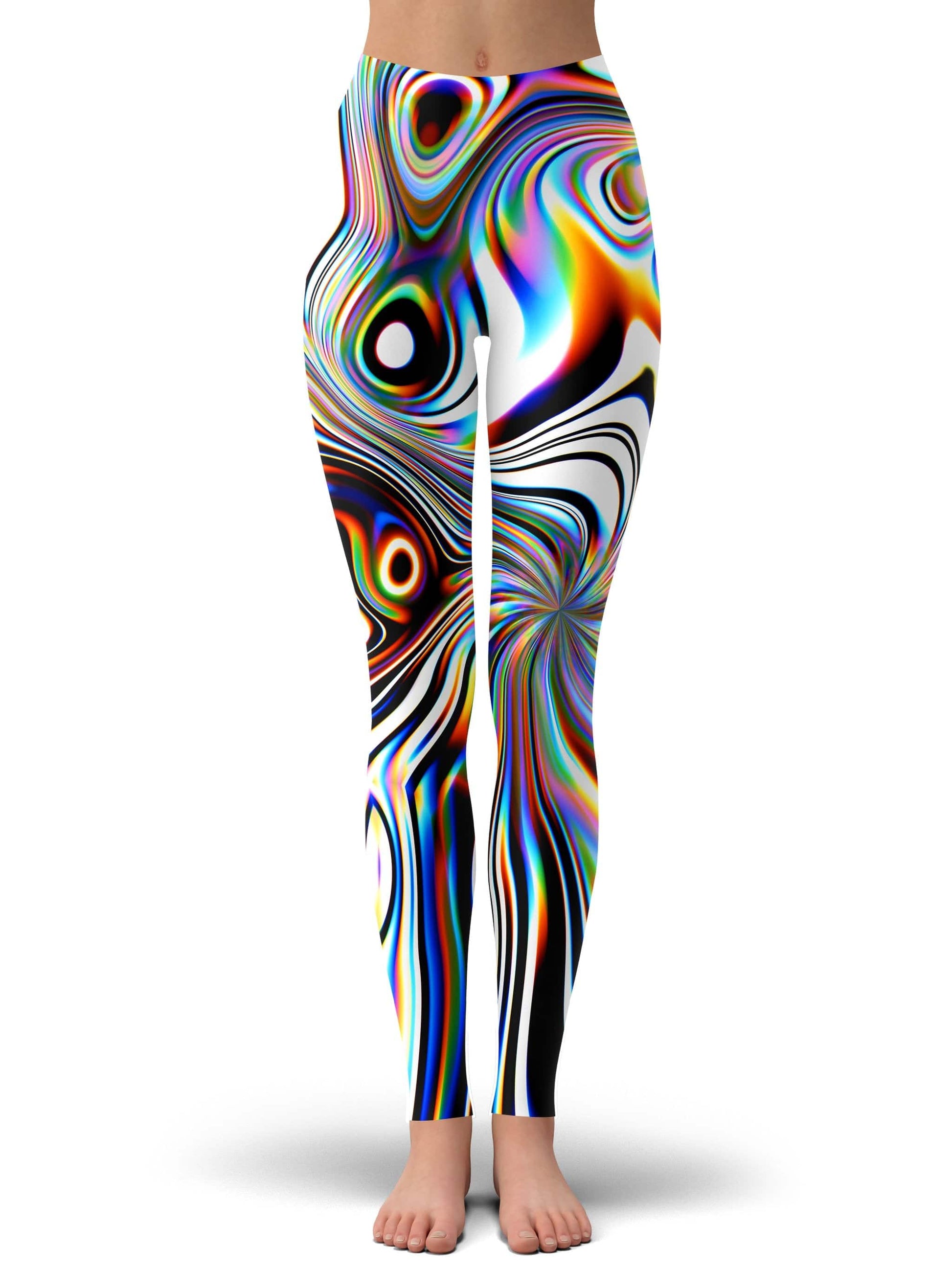 Oil Aura Crop Top and Leggings Combo, Glass Prism Studios, | iEDM