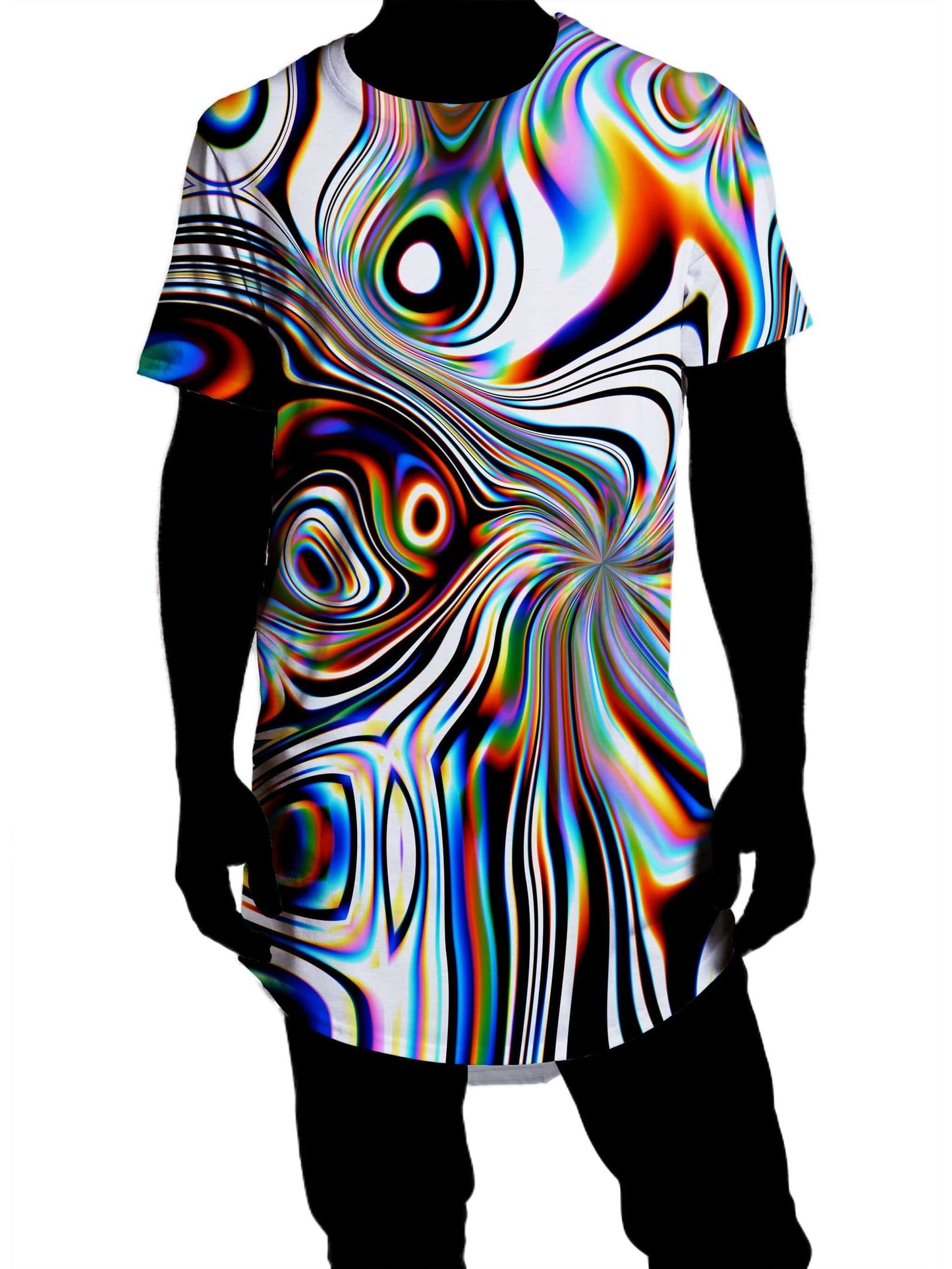 Oil Aura Drop Cut Unisex T-Shirt, Glass Prism Studios, | iEDM