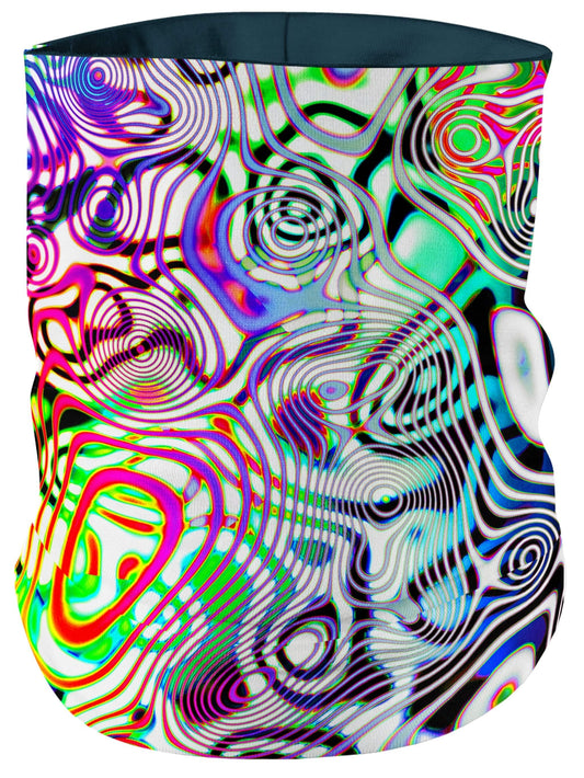 Rainbow Ripples Bandana Mask, Glass Prism Studios, | iEDM