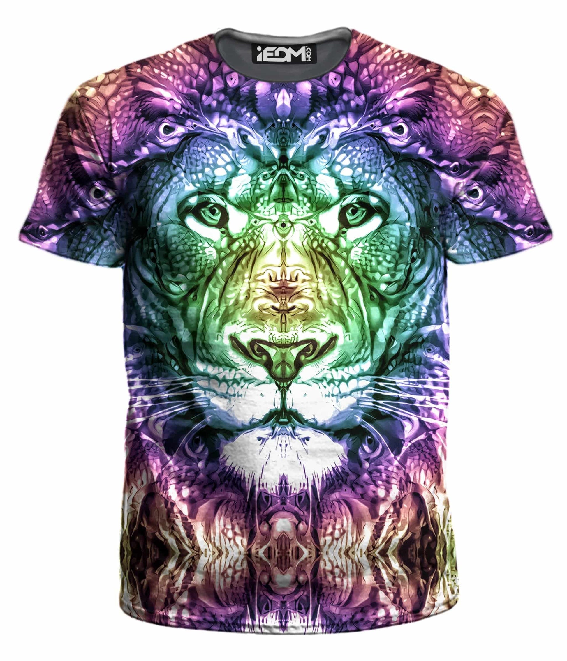 Spirit of the Lion Men's T-Shirt, Glass Prism Studios, | iEDM