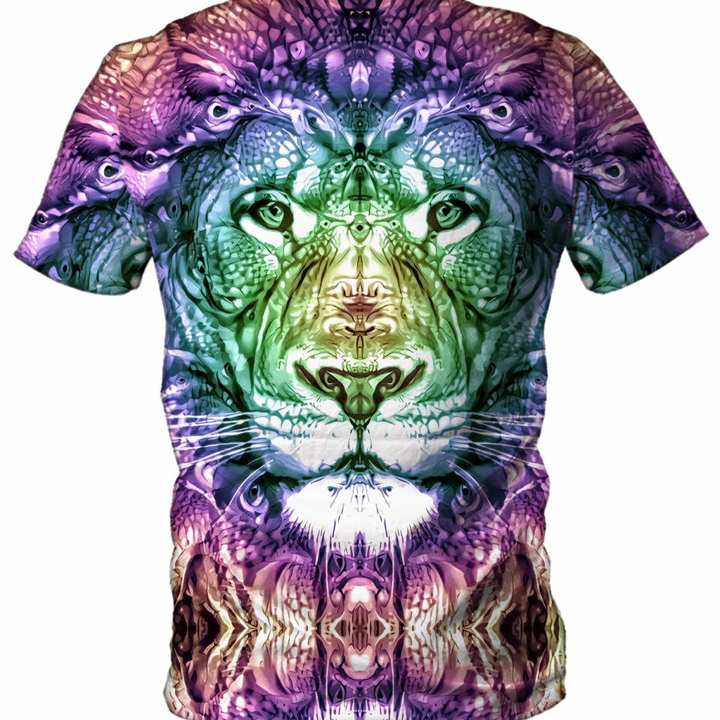 Spirit of the Lion Men's T-Shirt, Glass Prism Studios, | iEDM