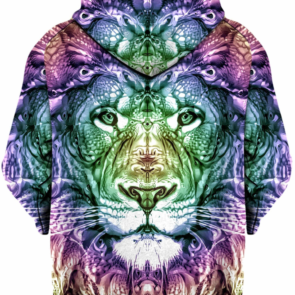Spirit of the Lion Unisex Hoodie, Glass Prism Studios, | iEDM