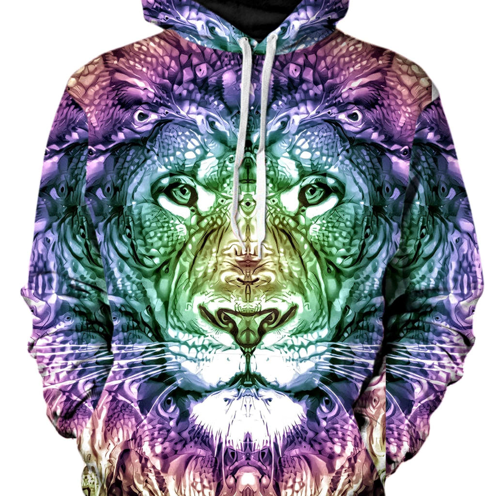 Spirit of the Lion Unisex Hoodie, Glass Prism Studios, | iEDM