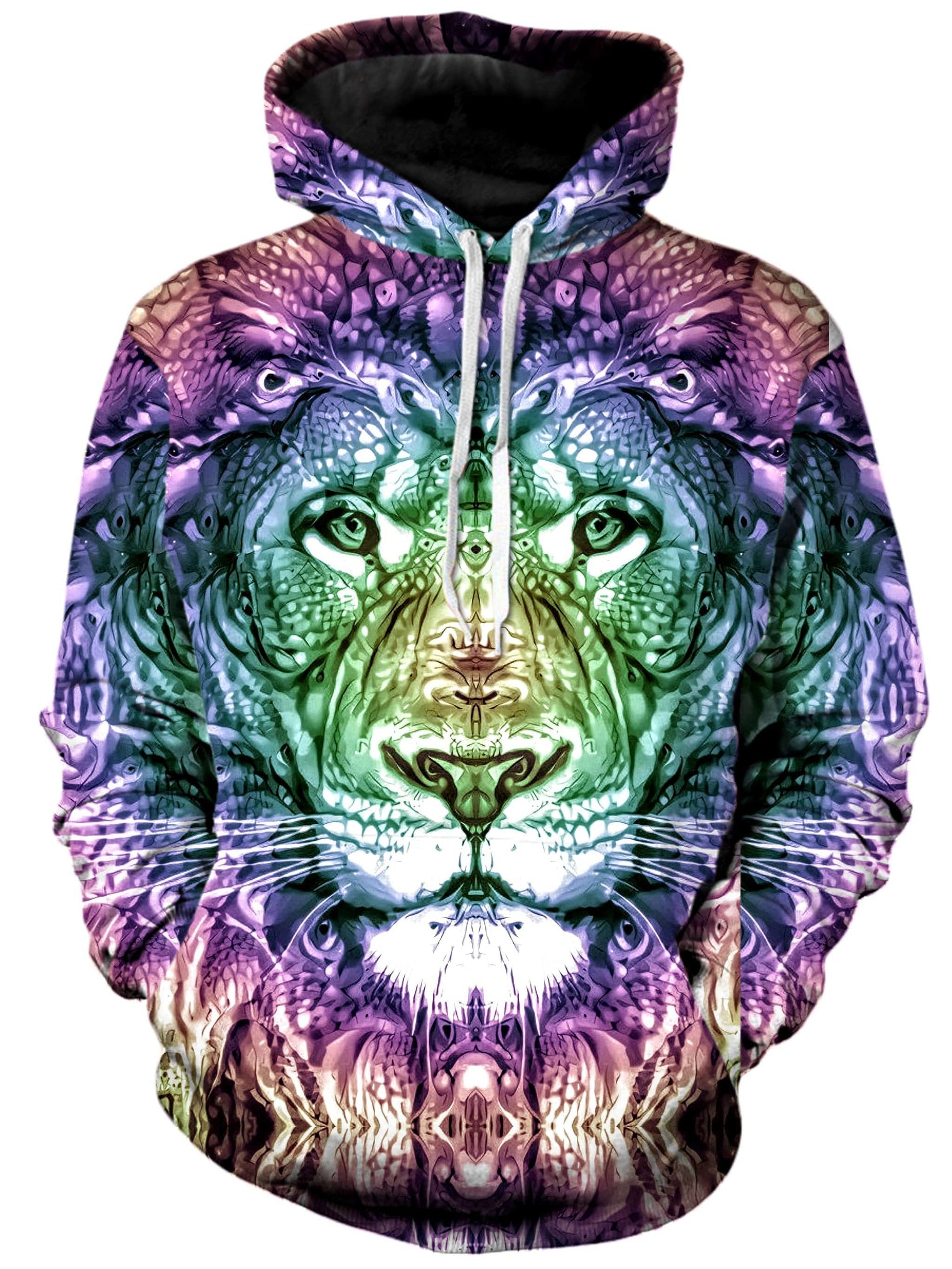 Spirit of the Lion Unisex Hoodie, Glass Prism Studios, | iEDM