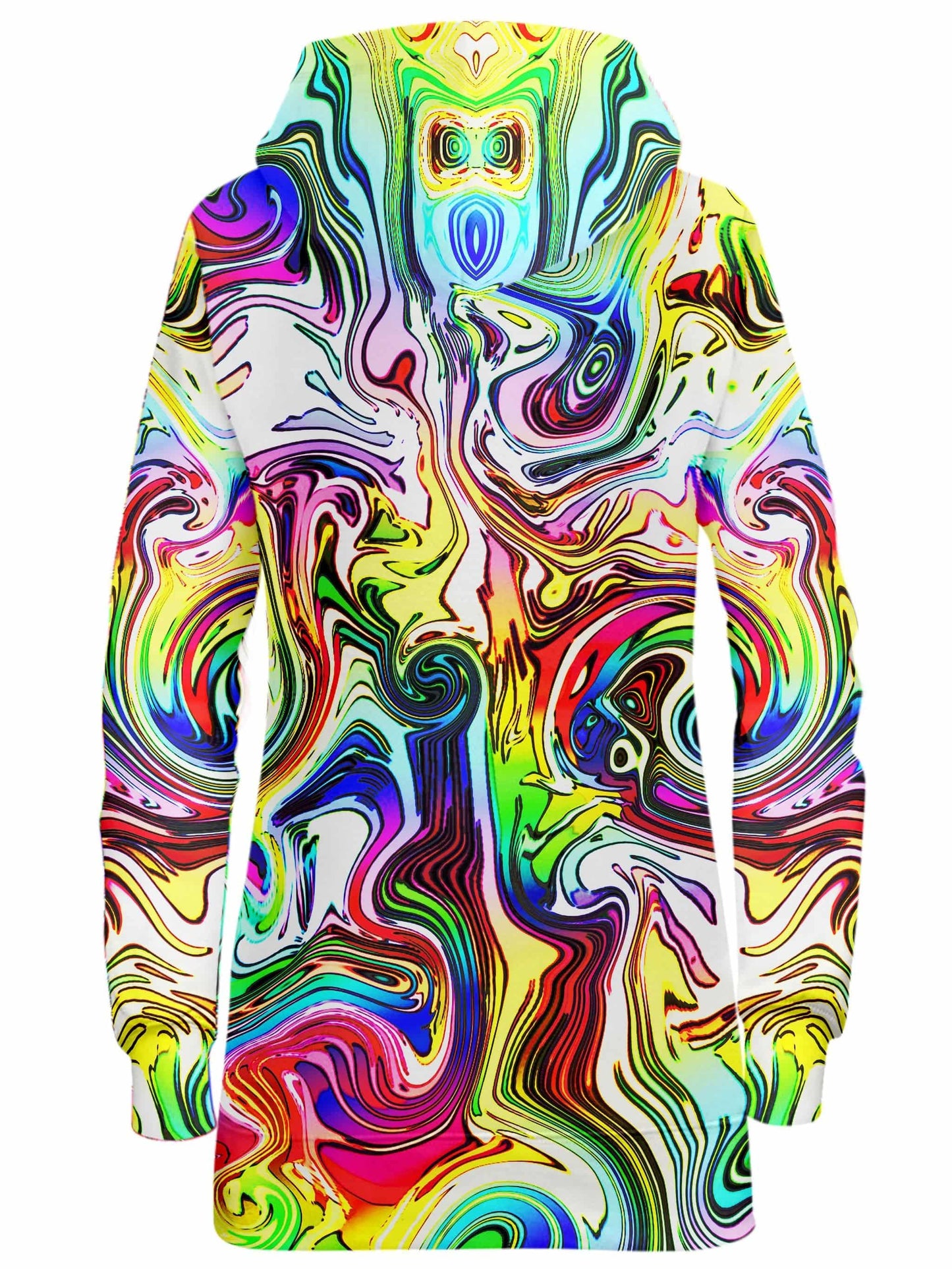 Swirly Gig Hoodie Dress, Glass Prism Studios, | iEDM