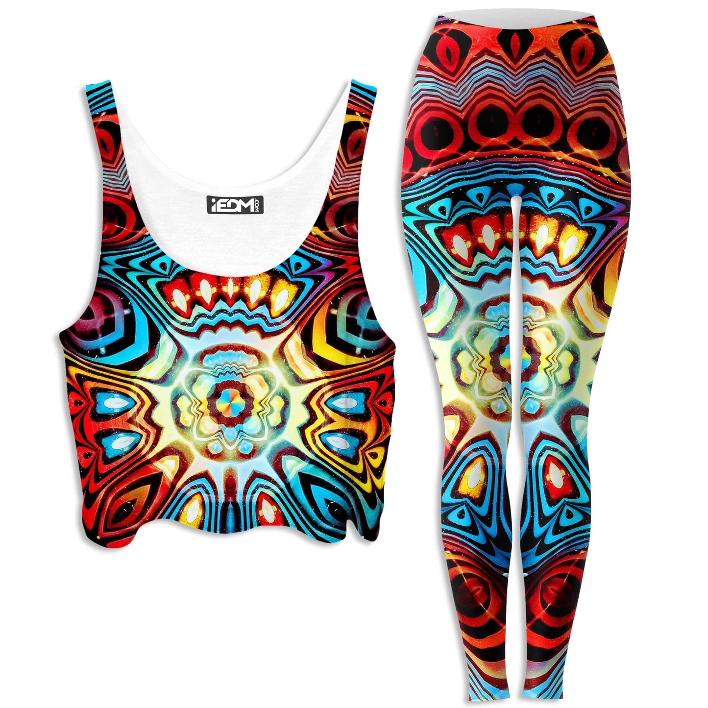 Synaptic Crop Top and Leggings Combo, Glass Prism Studios, | iEDM