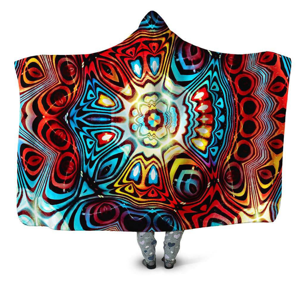 Synaptic Hooded Blanket, Glass Prism Studios, | iEDM