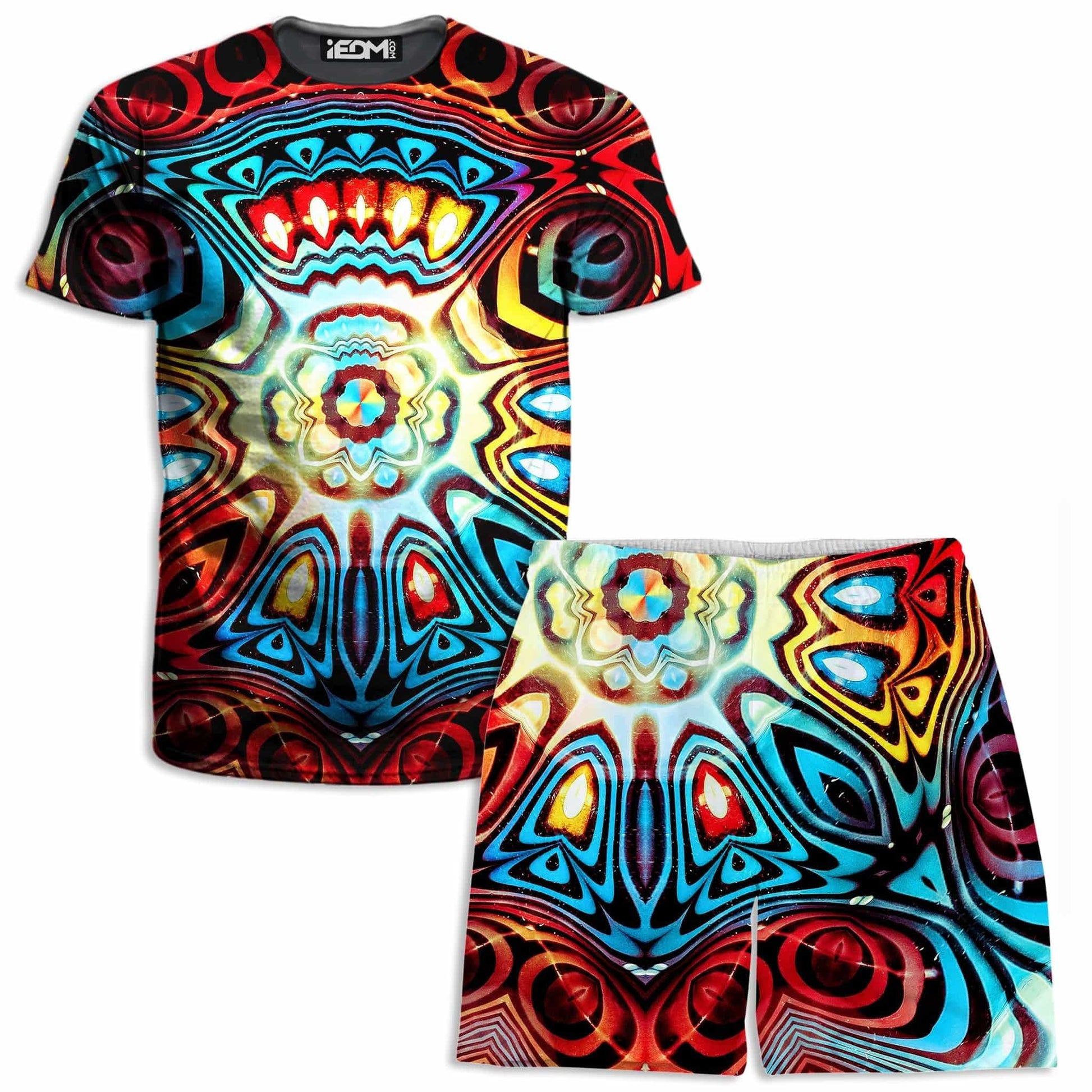 Synaptic T-Shirt and Shorts Combo, Glass Prism Studios, | iEDM
