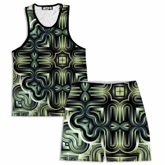 Unthinkable Machines Men's Tank and Shorts Combo, Glass Prism Studios, | iEDM