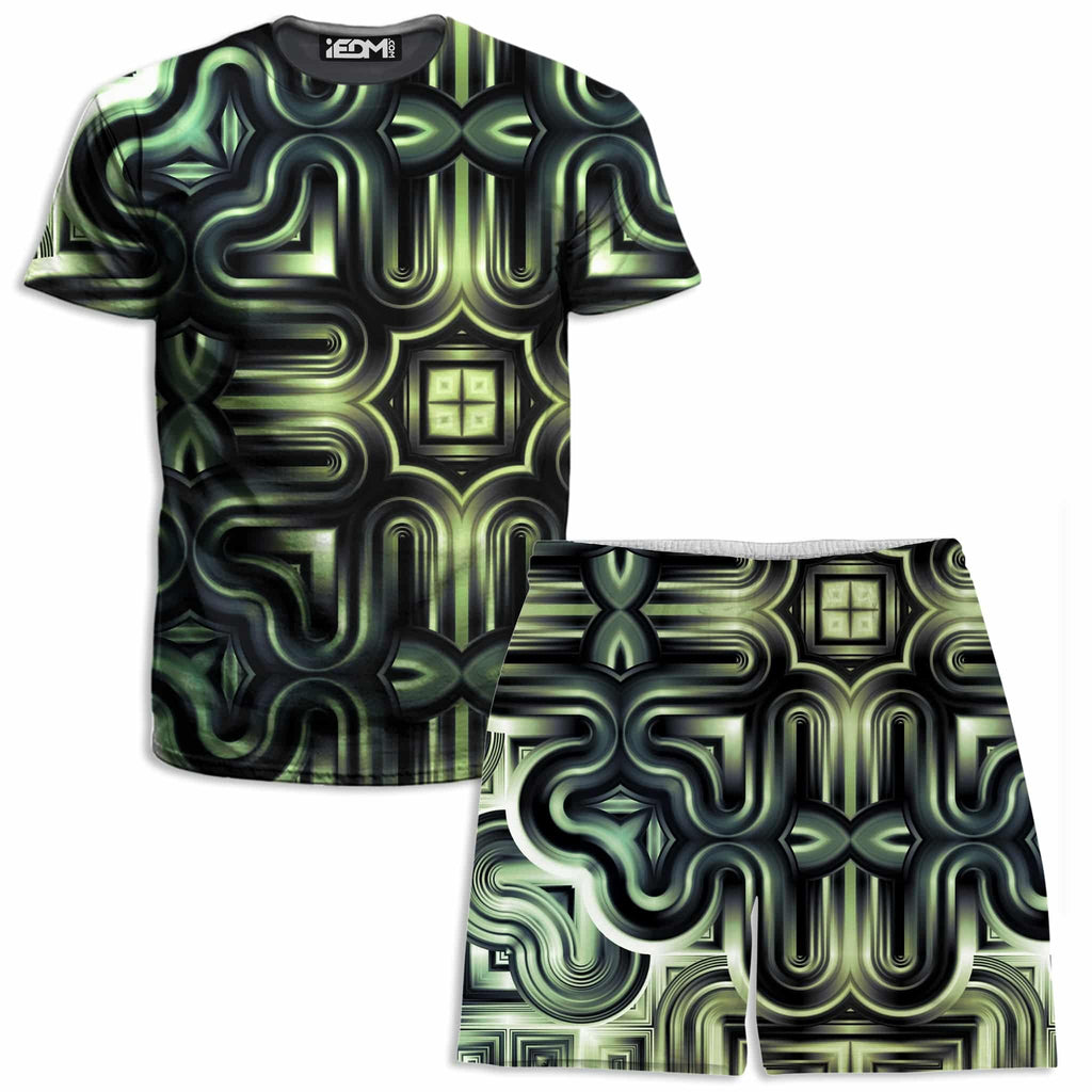 Unthinkable Machines T-Shirt and Shorts Combo, Glass Prism Studios, | iEDM