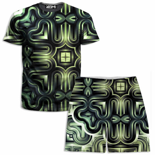 Unthinkable Machines T-Shirt and Shorts Combo, Glass Prism Studios, | iEDM