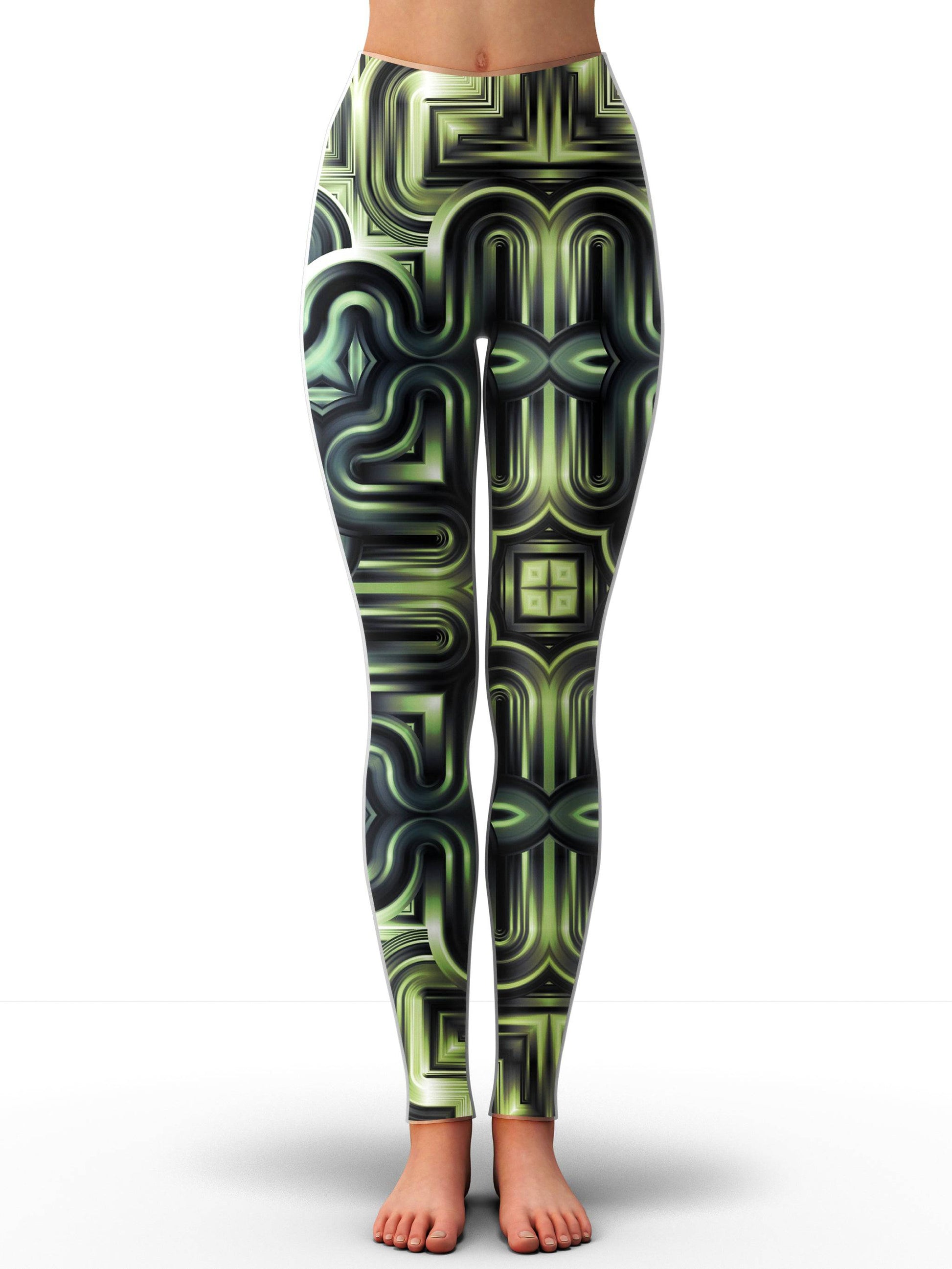 Unthinkable Machines Zip-Up Hoodie and Leggings Combo, Glass Prism Studios, | iEDM