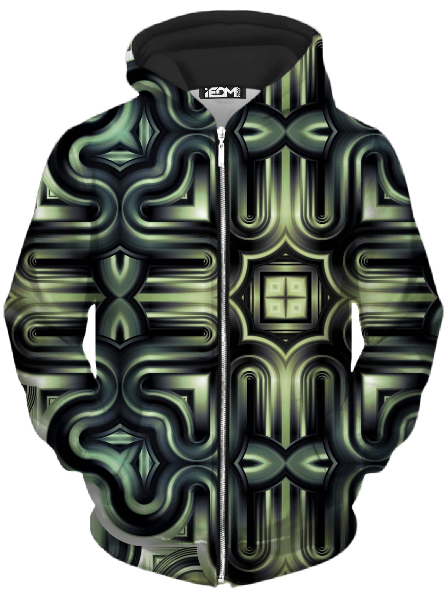 Unthinkable Machines Zip-Up Hoodie and Leggings Combo, Glass Prism Studios, | iEDM