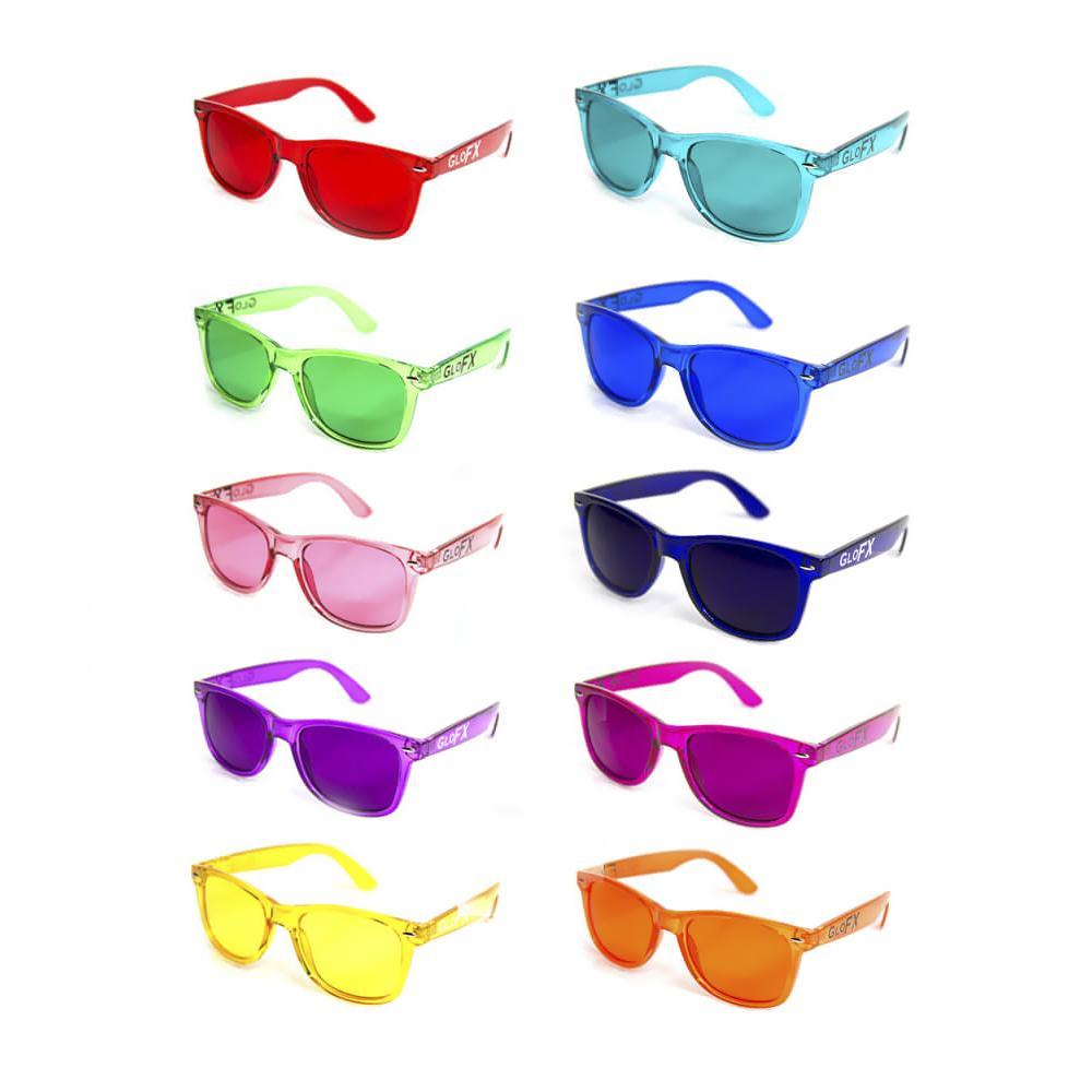 Color Therapy Glasses 10-Pack, Glasses, | iEDM