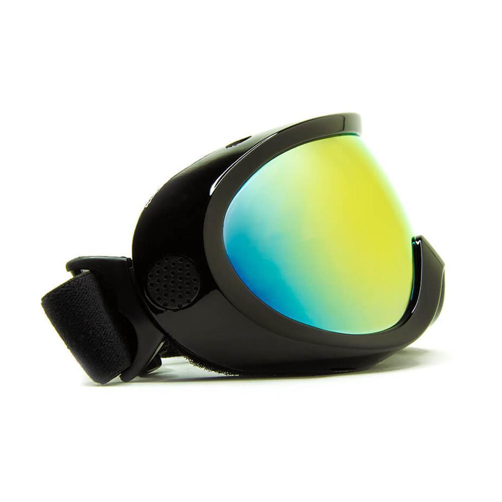 Black Diffraction Ski Goggles - Rainbow Gradient, GloFX, | iEDM