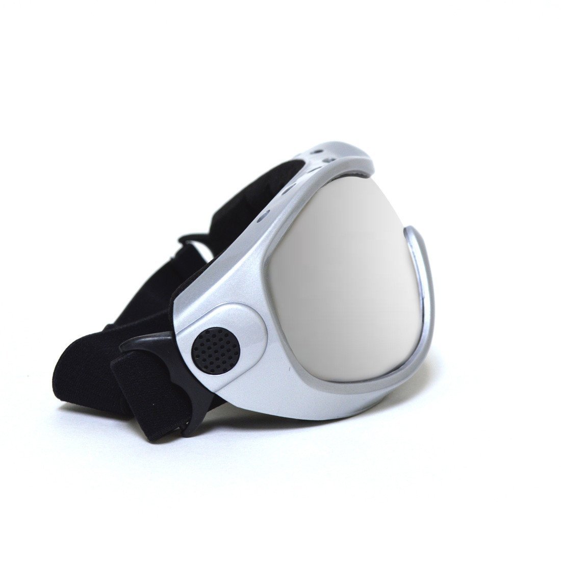 GloFX Diffraction Ski Goggles, Silver