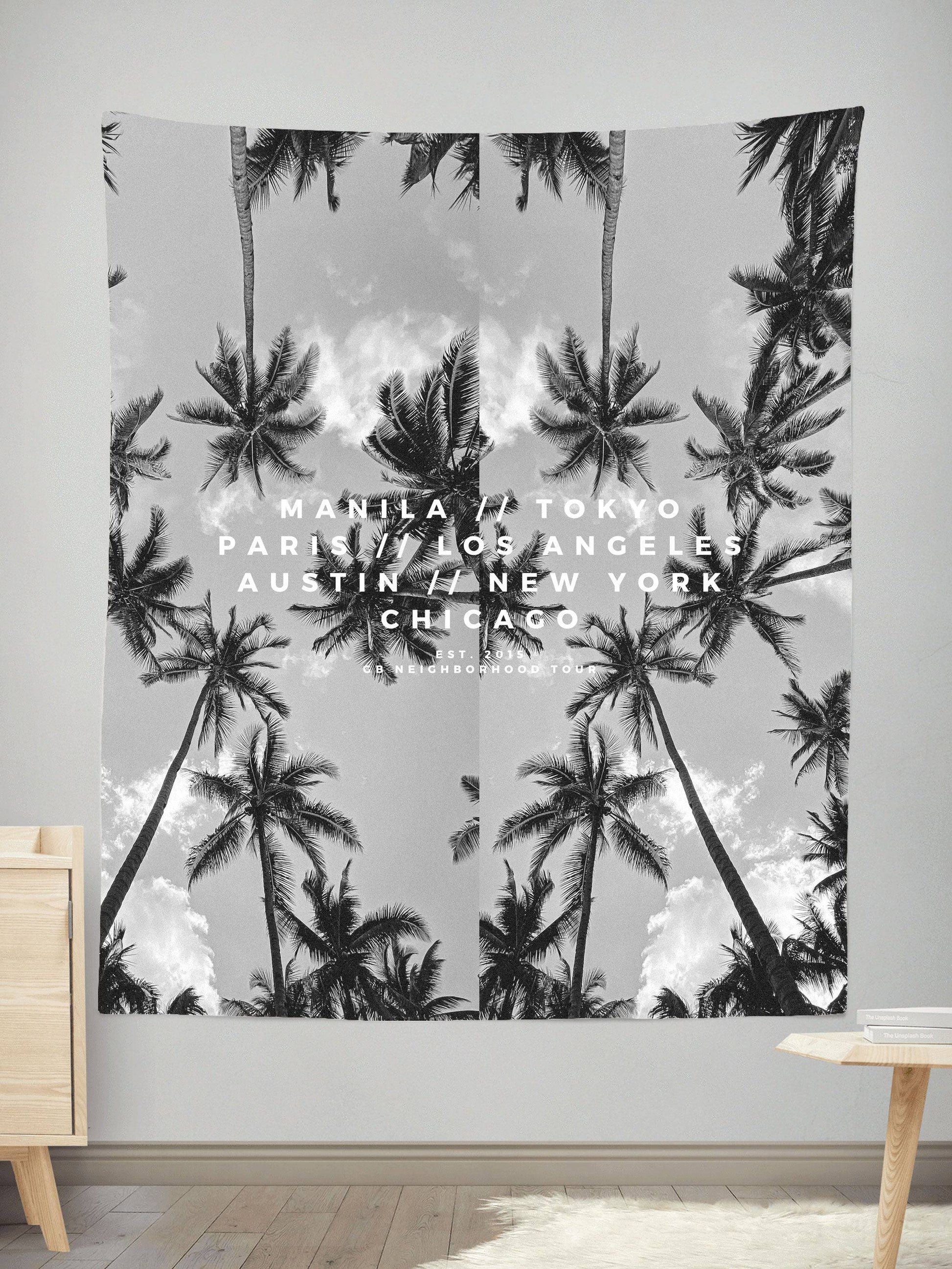 Palm Trees Tapestry, Good Behavior, | iEDM