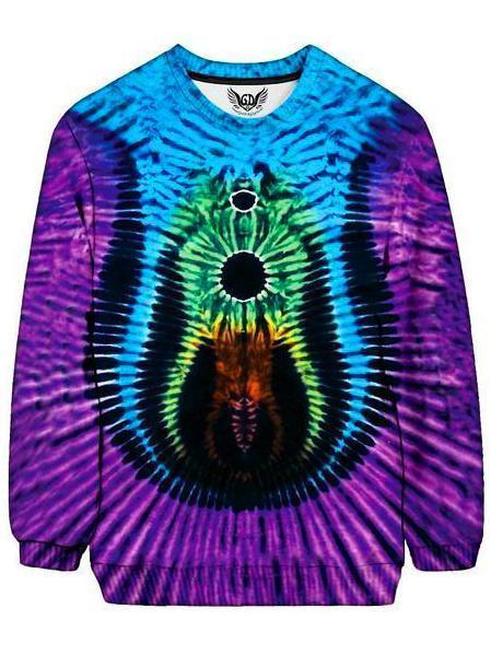 Bass Rainbow Sweatshirt, Gratefully Dyed, | iEDM