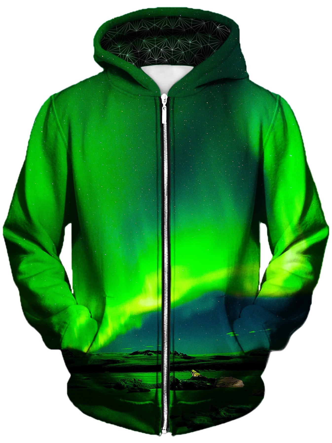 Borealis Unisex Zip Up Hoodie Iedm 4050