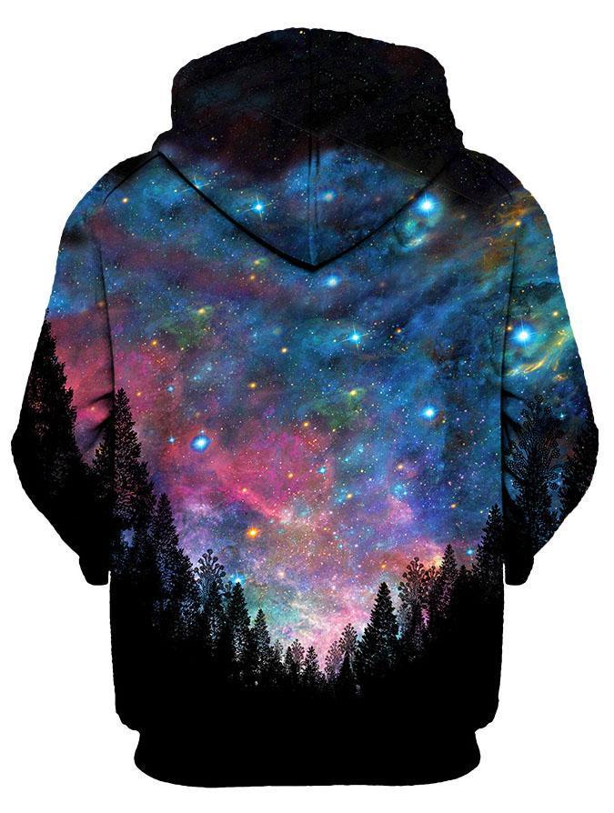 Galactic Valley Unisex Zip-Up Hoodie, Gratefully Dyed, | iEDM