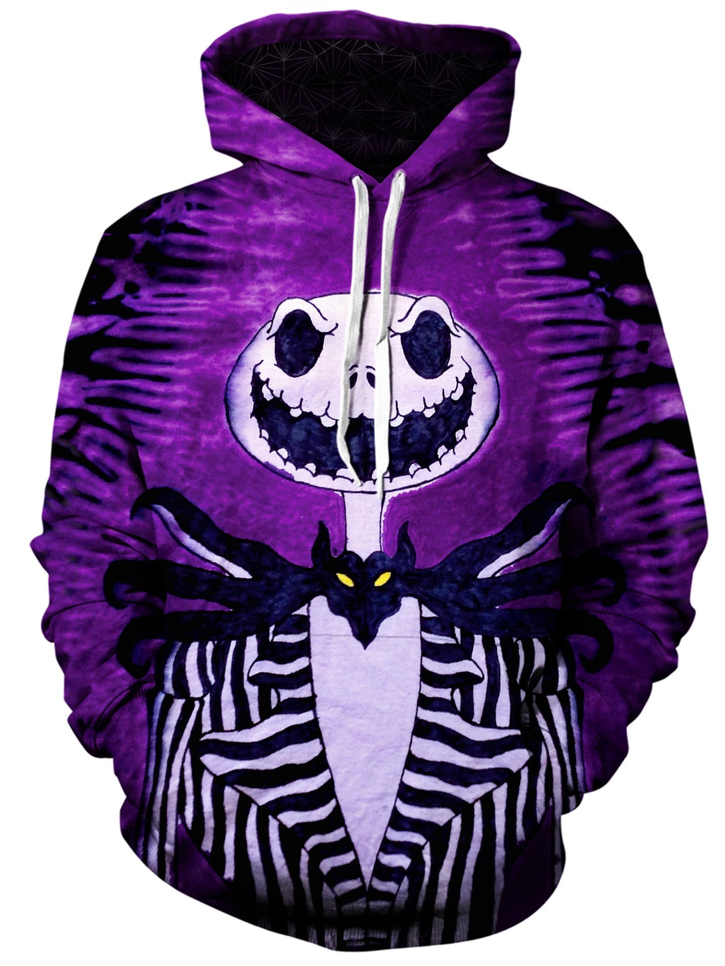 Jack Skellington Unisex Hoodie, Gratefully Dyed, | iEDM