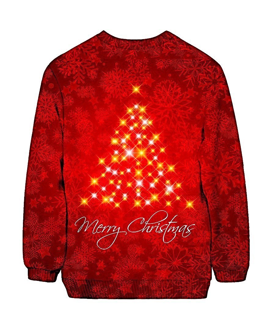 Merry Christmas Ugly Sweatshirt, Gratefully Dyed, | iEDM