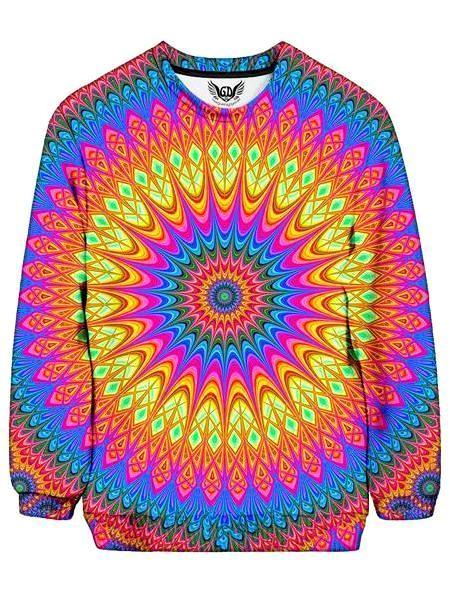 Neon Tribe Sweatshirt, Gratefully Dyed, | iEDM