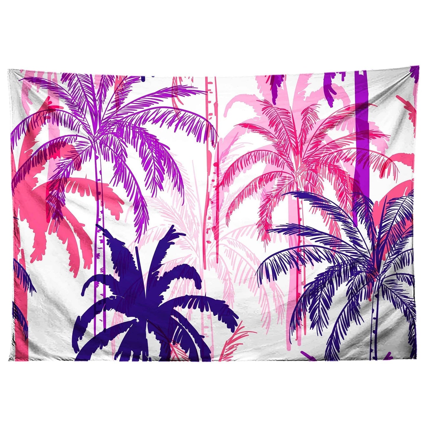 Purple Palms Tapestry, Gratefully Dyed, | iEDM