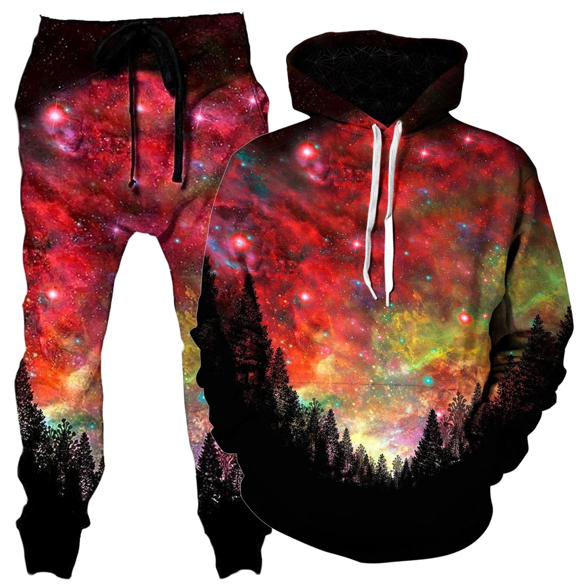 Rasta Woods Hoodie and Joggers Combo, Gratefully Dyed, | iEDM