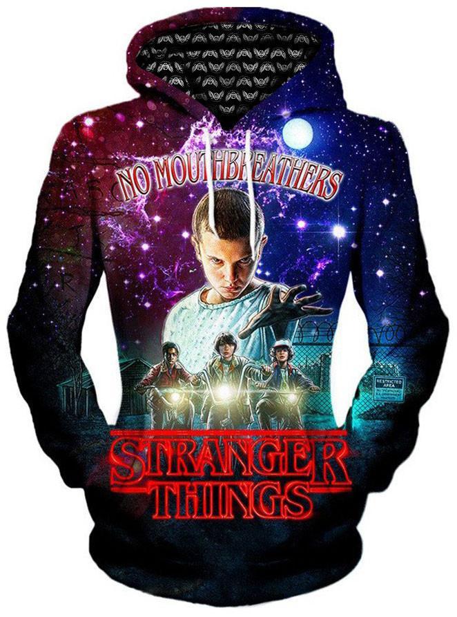 Stranger Things Unisex Hoodie, Gratefully Dyed, | iEDM