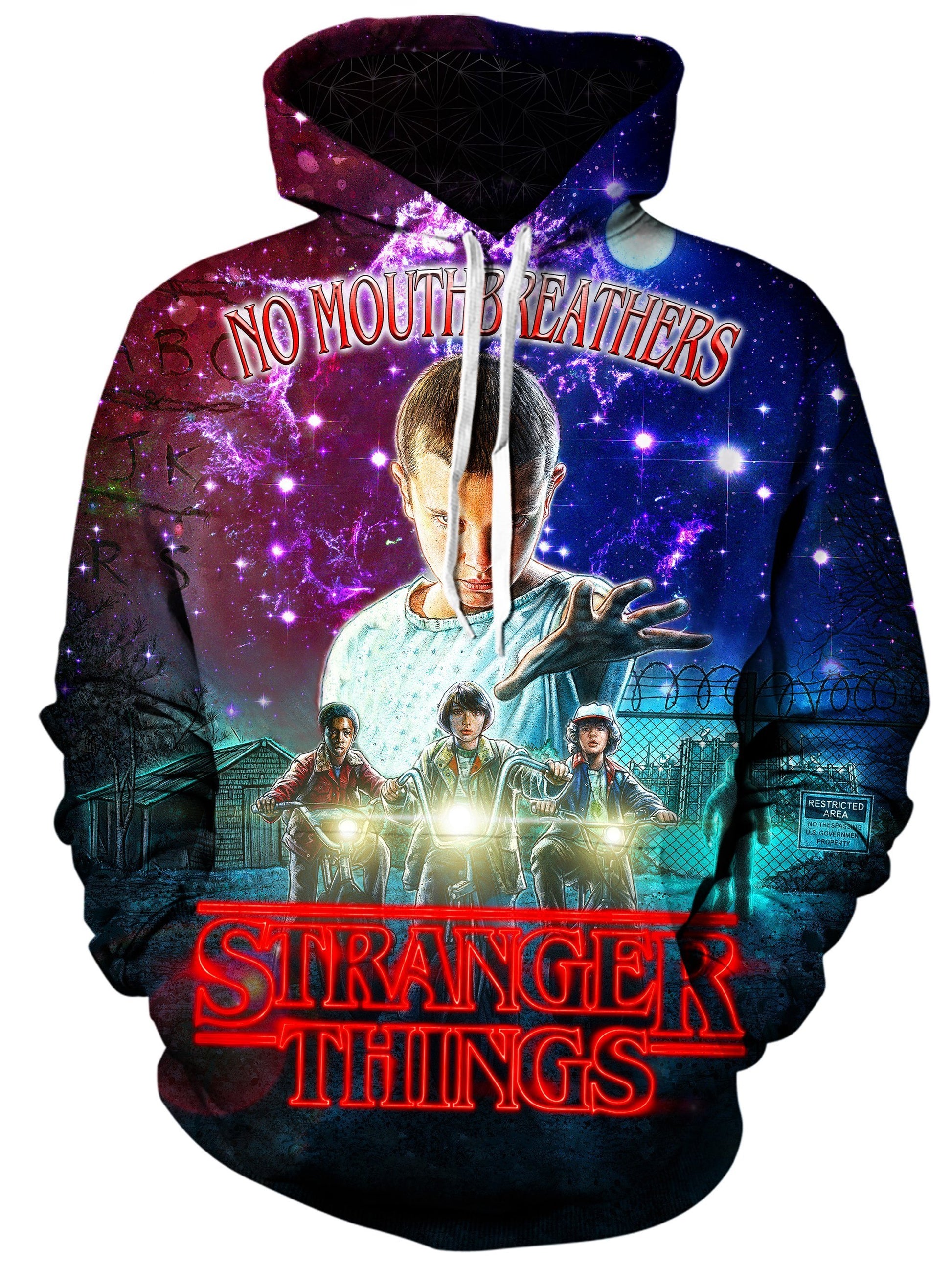 Stranger Things Unisex Hoodie, Gratefully Dyed, | iEDM