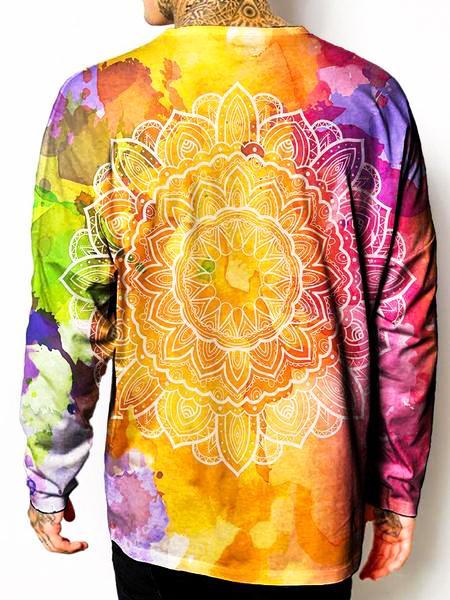 Watercolors Long Sleeve, Gratefully Dyed, | iEDM