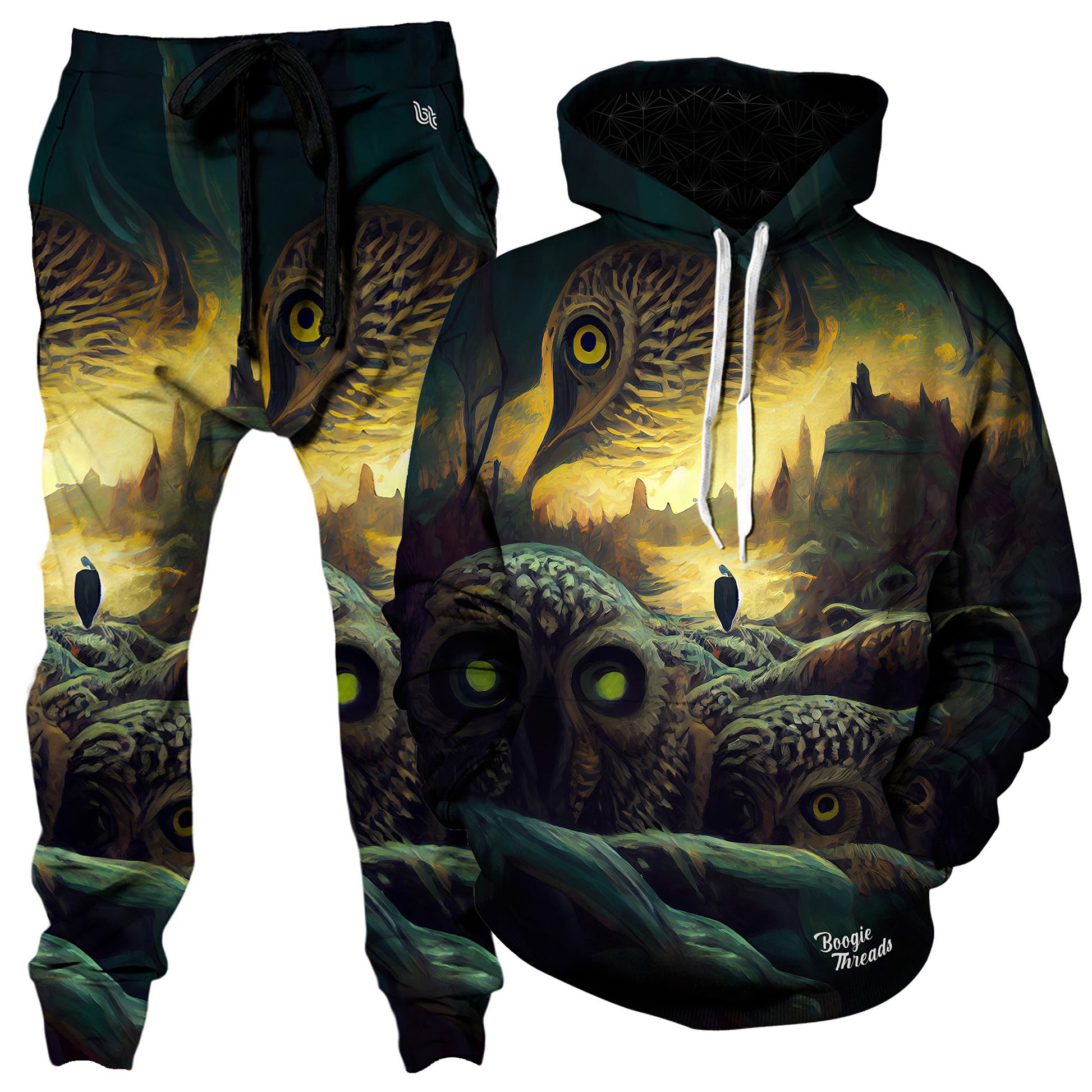 Guiltless Weekend Hoodie and Joggers Combo, Gratefully Dyed, | iEDM