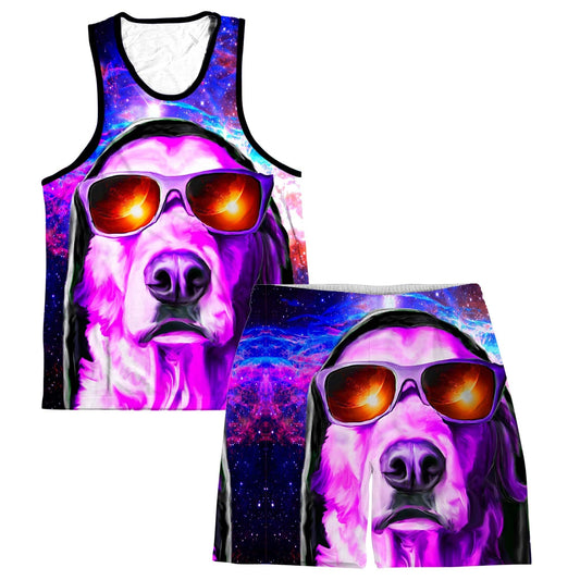 Nebulous K9 Men's Tank and Shorts Combo, Heather McNeil, | iEDM