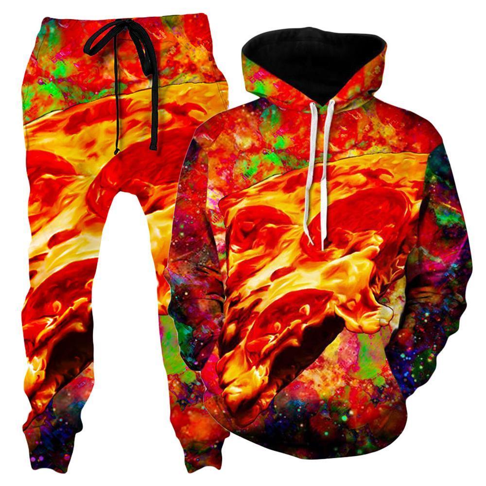 Heather McNeil Pizza Hoodie and Joggers Combo - iEDM