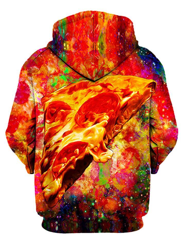 Pizza Unisex Zip-Up Hoodie, Heather McNeil, | iEDM