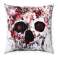 Home Decor Floral Skull Pillow - iEDM