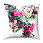 Home Decor Flower Skeleton Square Pillow Case - iEDM
