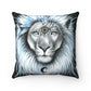 Home Decor Lion Galaxy Square Pillow Case - iEDM