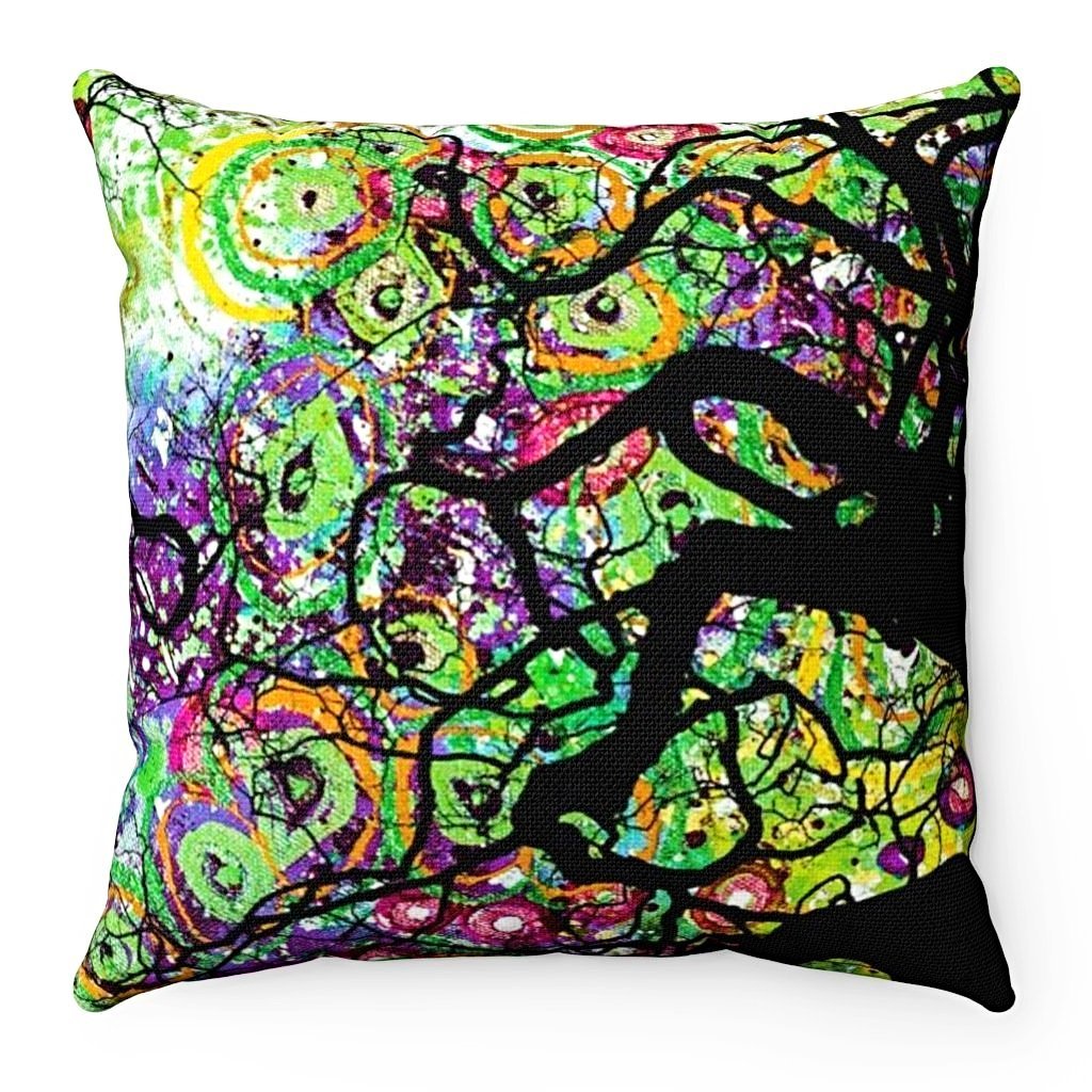 Home Decor Radial Roots Pillow - iEDM