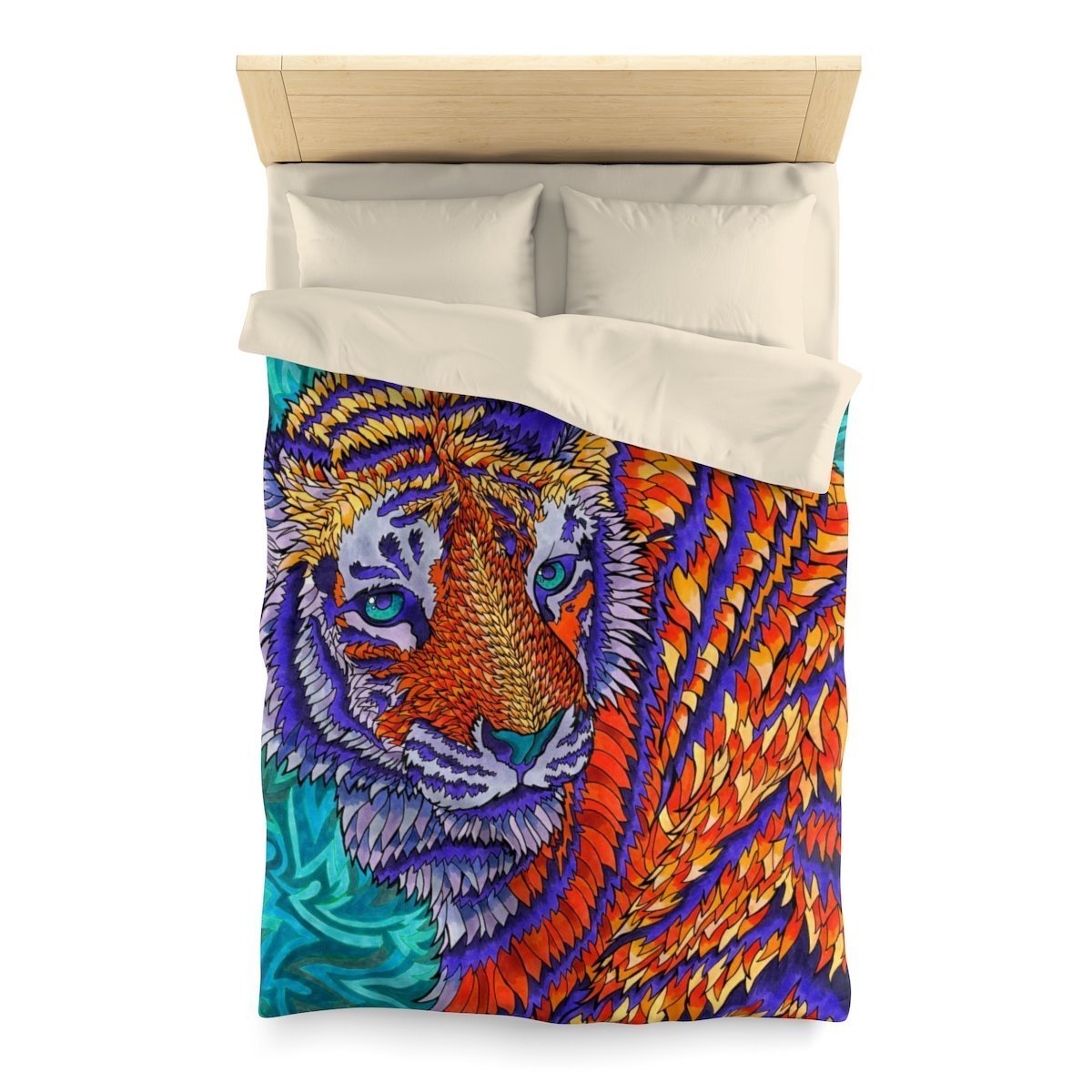Home Decor Telenergetic Tiger Duvet - iEDM