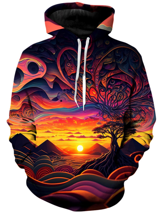 Acid Sunset Unisex Hoodie, iEDM, | iEDM