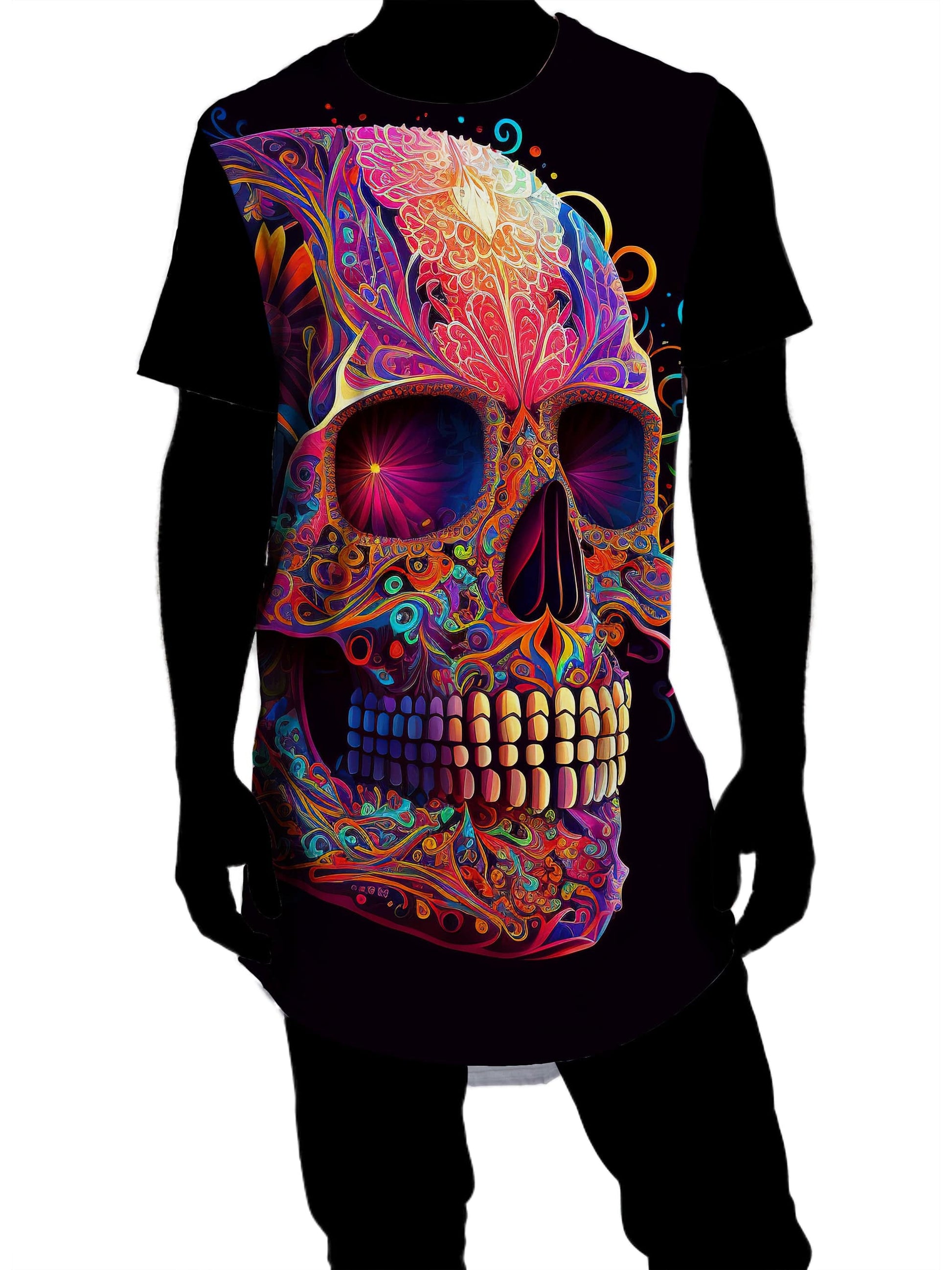 DOTD Skull Drop Cut Unisex T-Shirt, iEDM, | iEDM